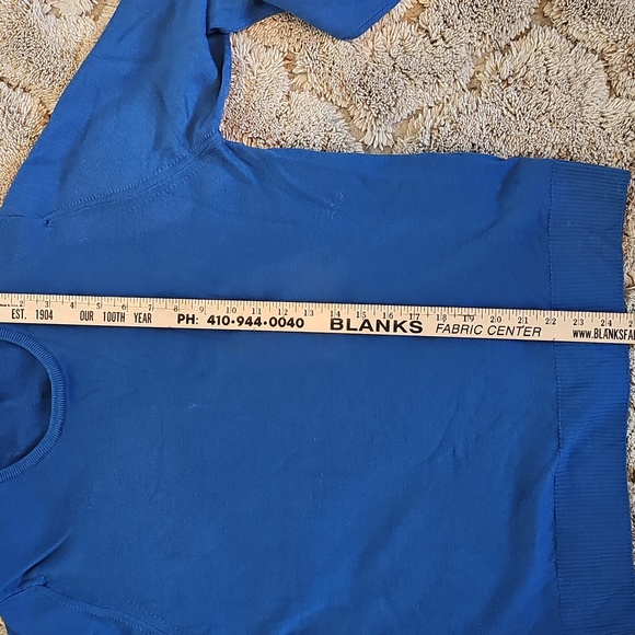 Zara Men's Royal Blue Knitwear - Picture 3 of 3